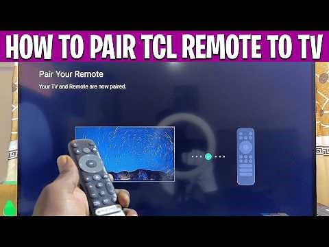 How to Pair TCL Remote to TV (Android, Google & Roku) | TCL Remote Not Pairing Fix