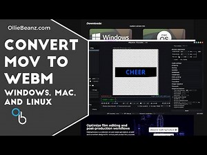 Convert Mov To Webm | Best Free Video Converter | Windows, Mac, and Linux