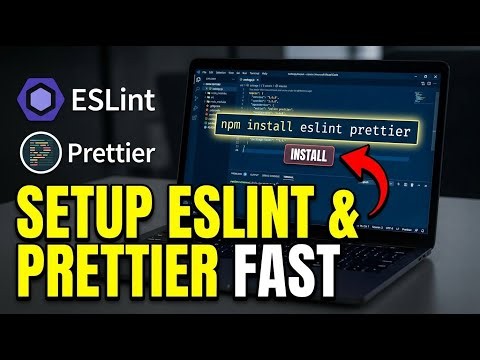 How to install ESLint and Prettier for consistent UI code - Step By Step