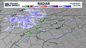 RADAR UPDATE (THU 8:26 PM 12/11) | Light snow is developing on the Plateau up into SE KY and tracking southeast. Dry air has to be overcome initially, but expect a light accumulation across the Plateau, KY & VA, with flurries elsewhere. Let us know what you are seeing tonight?? | WBIR Weather