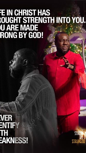 Rev Craig Ministry on Instagram: "There is always strength for today and a bright hope for tomorrow! Life in Christ Jesus has brought you supernatural strength to enable you above the limitations of humanity! Ask God for strength today and in this season! #grace #gospel #benin #thecityistaken #strength"