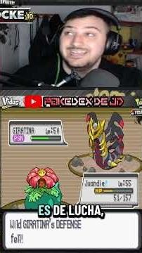 Giratina in Distortion World 😱 #Pokemon #PokemonLightPlatinum #VidaLocke #JD'sPokedex