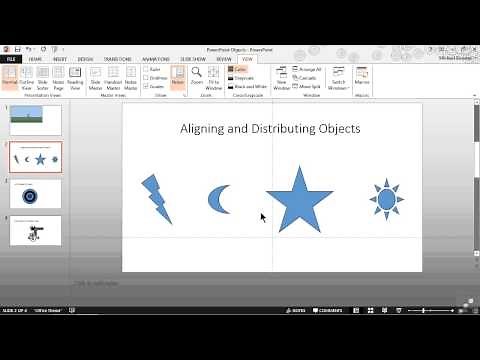 Microsoft Powerpoint 2013 Tutorial | Enabling Gridlines And Guides