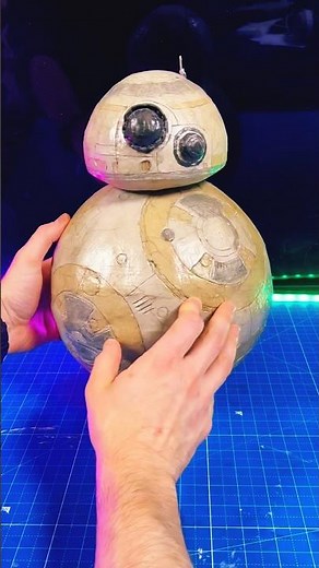 Making A Cardboard BB8! #starwars #epiccardboardprops
