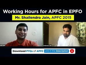 APFC Job profile | APFC Working Hours | UPSC EPFO APFC Recruitment | APFC Notification 2023