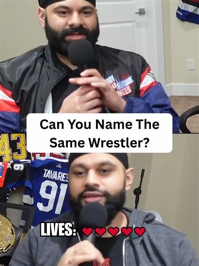 Name the Same WWE Wrestler! #wrestlingtiktok #WWE2k25 #wwechampionship #wrestlemania #prowrestling #wwe