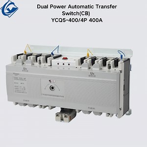 [Hot Item] ATS Dual Power Automatic Transferswitch 4p 400A CB Manual ATS Switch Automatic Transfer