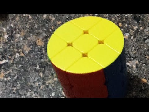How to solve Cylindrical Shape Cube