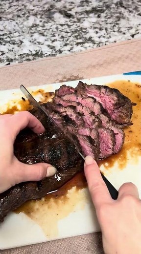 Marinated Flat Iron Steak
