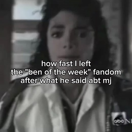 Ben of the Week on Michael Jackson: The 'Not Supporting' Controversy