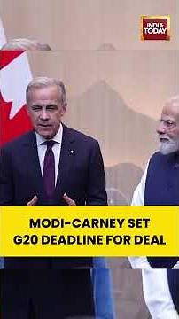 India–Canada Relations Boosted | G20 Deadline for CEPA Deal #pmmodi #g7summit2026 #canadianpm