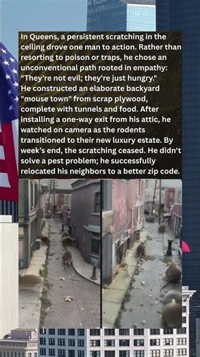 He Built a Tiny Modern Town for Mice