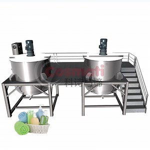 [Hot Item] Full Liquid Soap Production Line Complete Shampoo Filling Line