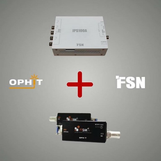 Broadcasting 4 3G SDI to 1 12G SDI Faster Easier Ophit + FSN FTSM | IPS100A #broadcast