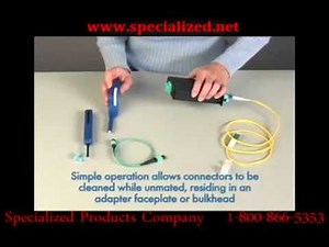 IBC Single and Multi-fiber Fiber optic Connector Cleaners
