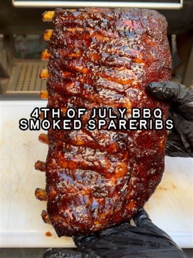 4th of July BBQ. We did 4 hour smoked spare ribs with the cucumber salad and baked beans we shared yesterday. That’s the full menu for ya and what we served last year. It was really good and we put everything into one playbook with the recipes, shopping list, gear list, prep timeline, and a bonus dessert. Last year a ton of y’all downloaded it so we wanted to drop it again to make life easier for some of y’all and remove the guess work. Drop your email at the link in my bio and I'll send it stra