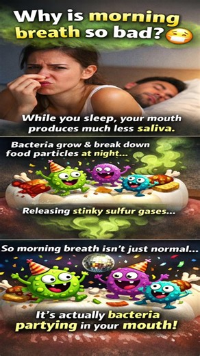 Why Is Morning Breath So Bad? 😷 The Real Reason!