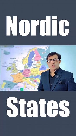 23K views · 782 reactions | Nordic States Or Scandinavian Countries Map | By Muhammad Akram Khoso | Muhammad Akram Khoso | Facebook