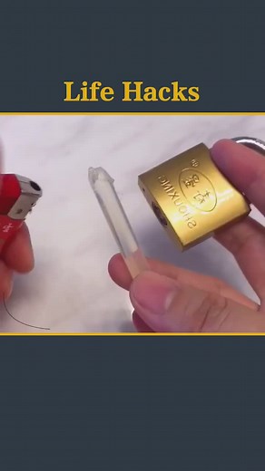 Creative Life Hacks Using Padlocks and Syringes