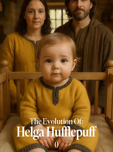 Evolution of Helga Hufflepuff in Harry Potter