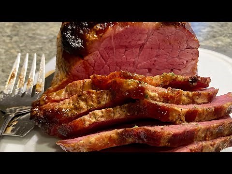 Brown Sugar & Dijon Mustard Baked Corned Beef