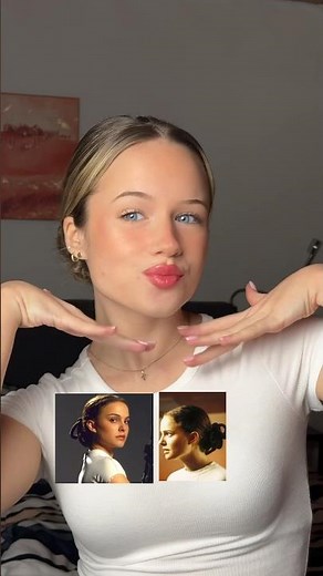 Easy version of Padme‘s hairstyle! #starwars #padme #hairstyle #starwarsbattlefront2 #hairtutorial