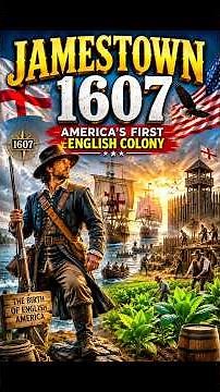 Jamestown (1607) 🇺🇸 The First English Colony in America