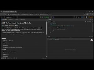 The Two Sneaky Numbers of Digitville Leetcode Practise (31 OCTOBER 2025)