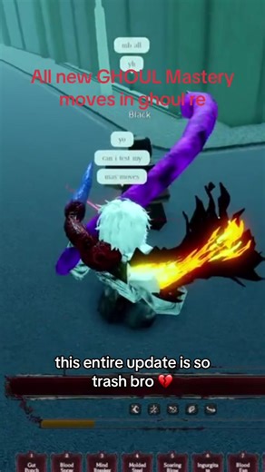 Israel GPT generated scripts/animations | sorry for the low quality post i’ve been busy today 👀 #anime #tokyoghoul #ghoulre #roblox #typesoul