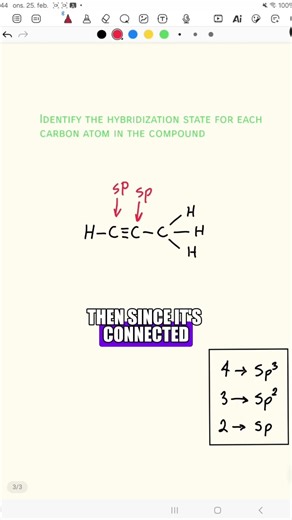 Hybridization Practice Problem 1 #chemistry #science