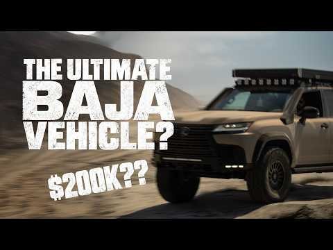 A $200K+ Lexus Built for Baja | LX700h Walk-around