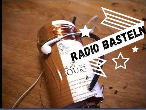 Crystal radio made from toilet paper roll & wire – Build an emergency radio that works without el...