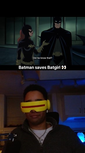 Batgirl gets pushed off by the robbers and they get away! One of them was lost behind and tries to attack Barbara, but Batman saves her! 👀 Their job for the night is done and they end up patrolling the city separately. I will say, it’s really nice seeing this match up again! #batman #batmanthekillingjoke #dccomics #c4nti #fyp