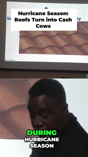 Hurricane season = cha-ching! Regular shingle roof? $17k. THIS roof? $60-70k. Ker-ching! #HurricaneSeason #Roofing #MoneyMoney #Construction #Expensive