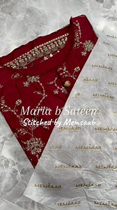 Maria b Sateen Stitched by Memsaab | Memsaab