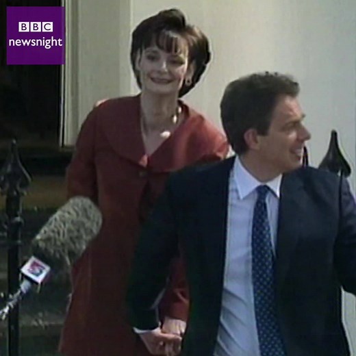 Twenty years ago this happened... Tony Blair won a landslide general election victory for The Labour Party. Here's how we covered that day in 1997 #newsnightarchives | BBC Newsnight