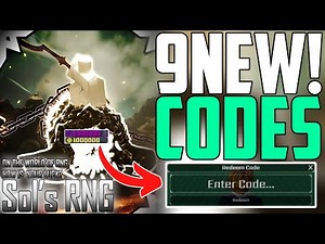 ⚠️ NEW 🟢 UPDATE ⚠️ SOLS RNG REDEEM CODES 2025 - ROBLOX SOLS RNG CODES - SOLS RNG GIFT CODES
