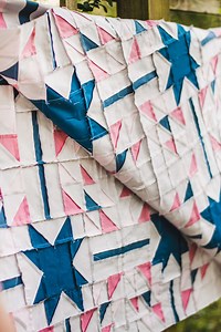 How to Make a Perfect Half Square Triangle using AccuQuilt - Homemade Emily Jane