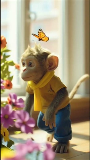 Cartoon story 🐒🐵 #cartoonshorts #cartoonvideo #cartoon #monkey #monkeycartoon #monkeybaby #funny