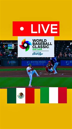 Mexico vs Italy Live Stream Mexico vs Italy En VIVO Hoy World Baseball Classic Mexico vs Italy Live Mexico vs Italy WBC Live Baseball Mexico vs Italy Today Live #WorldBaseballClassic #WBC #MexicoVsItaly #BaseballLive #TeamMexico #TeamItaly ⚾🔥 .