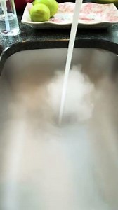 Dry ice volcano 🌋 #science