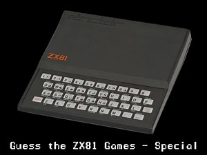 Guess the ZX81 Games - Special