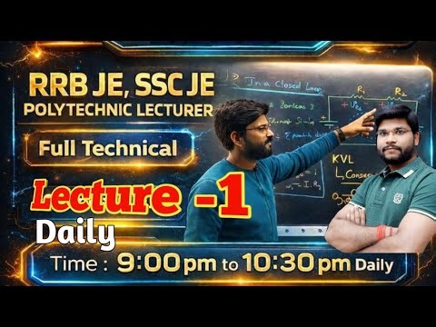 RRB JE Control System Lecture 1