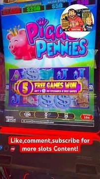 🐷 Pennies All aboard Free games! Bonus in the Bonus! #slot #casino #slots #gambling