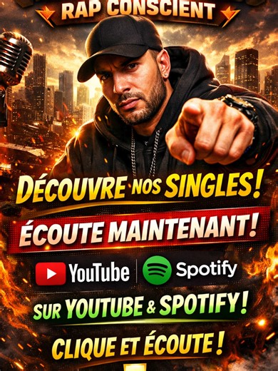 Ils ne font pas du rap pour briller… Ils font du rap pour réveiller les consciences. 🎧 True Note Records présente ses nouveaux singles : des textes vrais, profonds, engagés. Si tu aimes le rap qui a du sens, tu es au bon endroit. 👉 Clique, écoute, partage. 👉 Rejoins le mouvement. 👉 Soutiens le rap conscient. 🎶 Disponible maintenant sur YouTube & Spotify 📲 Lien en bio 💬 Dis-nous en commentaire : “Le rap doit-il encore dire la vérité ?” ❤️ Like si tu ressens les paroles 🔁 Partage si tu sou