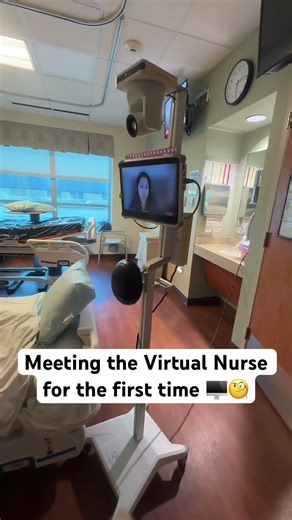 Is the Virtual Nurse the future or a flop? 🖥️🩺 #nurselife #nurse #virtual