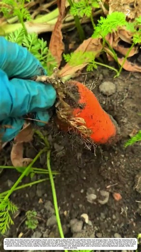 Carrot Harvesting: How Manual Technique Transforms Hidden Roots into Valuable Produce