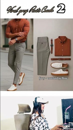 TOP 3 GREY PANT MATCHING SHIRT COLOR COMBINATION || IDEAS FOR MEN #GREYPANT || LATEST MEN'S FASHION
