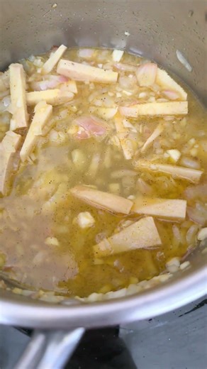 Power Ginger soup w meat n veggie #life #cooking