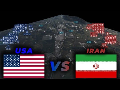 260.000 US ARMY vs 260.000 IRAN | WARNO